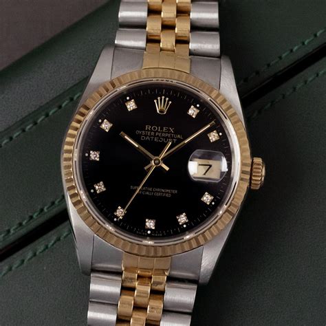 rolex datejust amsterdam vintage watches|used rolex datejust two tone.